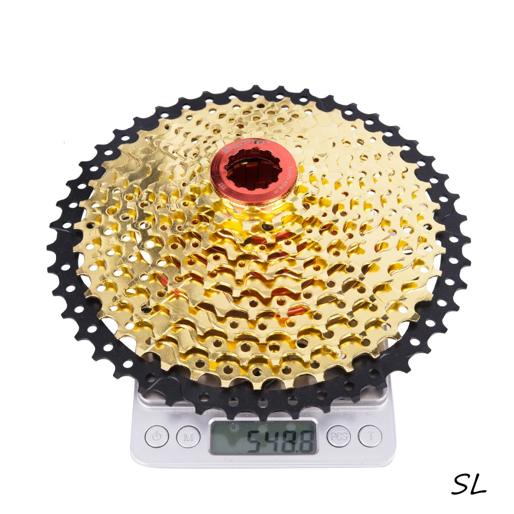 ZTTO 11s 46T Cassette  Black Gold 11v 22s 11 Speed Freewheel XT K7 X1 X01 GXN MTB  Bicycle Parts for Mountain Bike