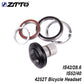 ZTTO MTB Bike Road Bicycle Headset 42mm 52mm CNC 1 1/8"-1 1/2" Tapered Tube fork Integrated Angular Contact Bearing 4252T