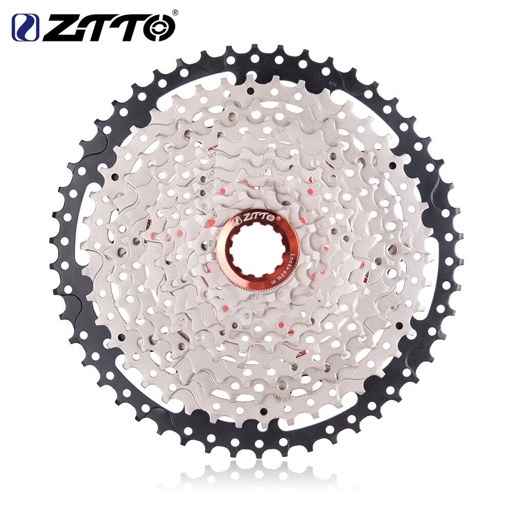 ZTTO 11s 11 - 50t SL Cassette  MTB 11Speed  Wide Ratio UltraLight Freewheel Mountain Bike Bicycle Parts for K7 X1 XO1 XX1 m9000