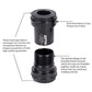 ZTTO PF30 24mm Press Fit Bottom Brackets CERAMIC Thread Lock System Bicycle 46mm For MTB Road Bike 24 Crankset Chainset