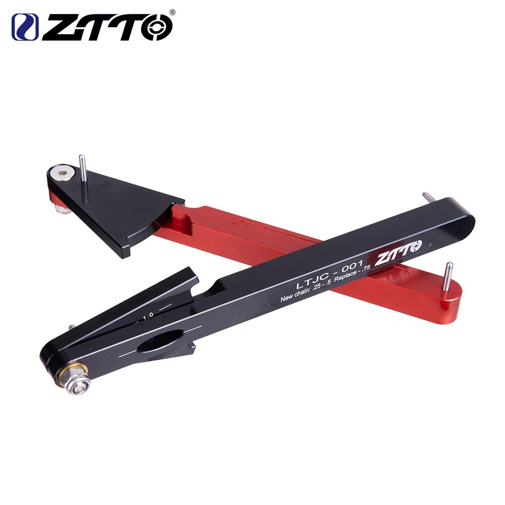 ZTTO MTB Bicycle Chain Wear Indicator Tool Links Checker Aluminum Alloy Road Bike Repair Accurate Tools