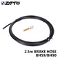 ZTTO BH90 BH59 2.5M Hydraulic Disc Brake Hose Connector Insert and Olive Set Bicycle Parts for 610 315 SLX XT MTB Bik