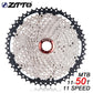 ZTTO 11s 11 Speed 11-50t Freewheel Cassette Black Silver Flywheel Wide Ratio  durability for MTB Mountain  Bicycle