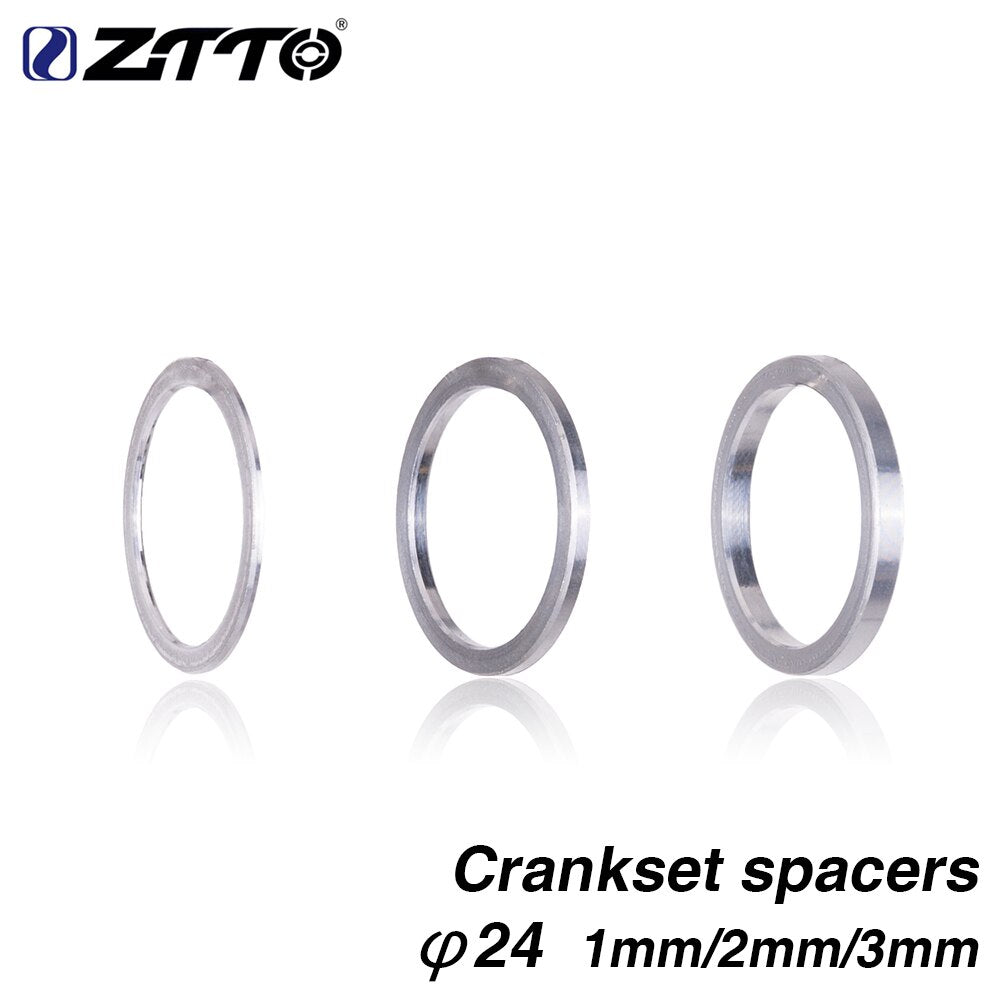 ZTTO Bottom Brackets  spacers  1mm 2mm 3mm spacer for Road Mountain bike aluminum alloy anti-corrosion  anti-rust