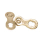ZTTO 10s 10v Golden Bike Chain 10 Speed Bicycle Chains Hollow SL-R Gold 20s 30v SR SH HG System for MTB Mountain Road Bike