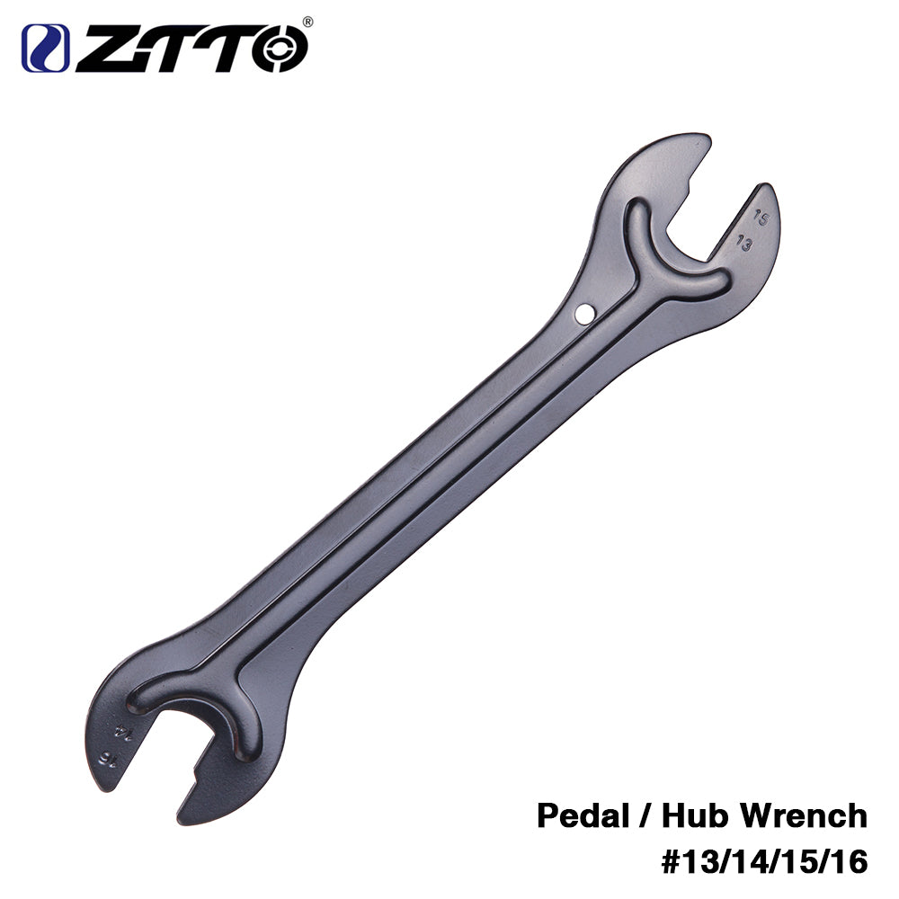 ZTTO Bicycle tools High Quality Bicycle Pedal Wrench Steel Hub Repair Spanner 13 14 15 16 4 in 1 Remover