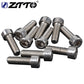 ZTTO Bicycle Parts Water Bottle Cage Stainless Steel Hex Socket Screws M5*12mm Cylinder Head Bolt Cup Head Screws 2PCS