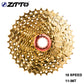 ZTTO  10 Speed Gold Freewheel  10s Cassette 11-36 T Golden Flywheel durablefor M610 XT M785 SLX M670 M975 K7 NX GX MTB parts
