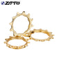 ZTTO MTB Road Bike Bicycle Cassette Gold Cog 9 10 11 Speed Golden 11T 12T 13T Cogs Freewheel Part for ZTTO K7 Cassette 1pcs