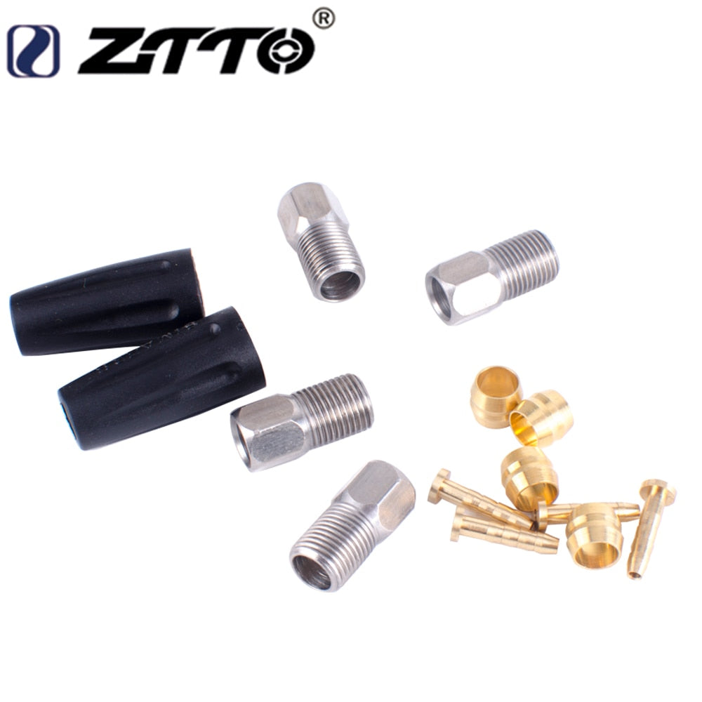 ZTTO BH59 Cable Hose Set Olive Connector Insert Connecting Bolt Bleed Kit Parts  MTB Mountain Bike Bicycle