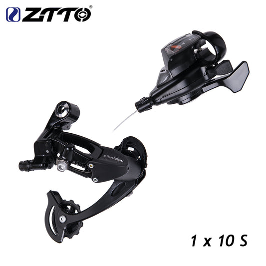 ZTTO Bicycle Parts MTB R70 1X10 10Speed Rear Shifter Derailleur Groupset For Parts M610 M670 X5 X7 Single Crankset Chainset 10s