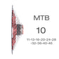 ZTTO MTB 10 speed Cassette 11-46 Sprocket 10speed 11-46T Wide Ratio Freewheel For Mountain Bike 10s M590 M6000 M610 M780 X7 Part