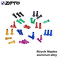 ZTTO Bicycle Nipples 14G 2.0 14mm 2.0mm High strength Aluminum alloy Spokes Black Red Blue Gold Green Purple Nipple