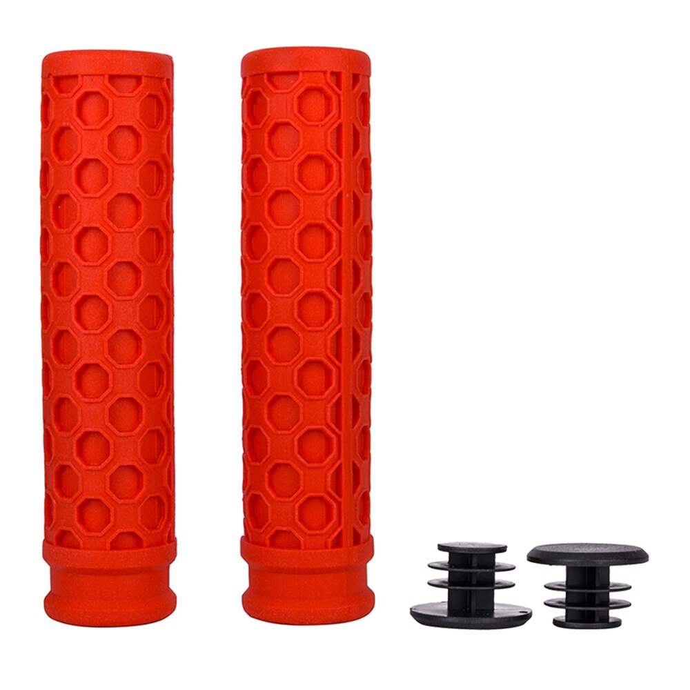 ZTTO Bicycle Parts MTB Mountain Bike Road Bicycle Real Silicone Shock-Proof Anti-Slip Grips 1 Pair