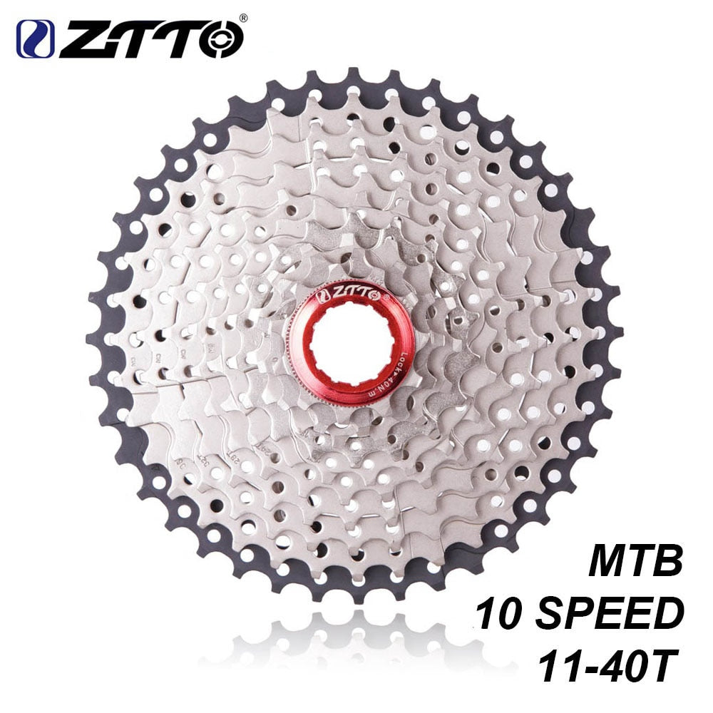 ZTTO MTB 10 Speed 11-42T 40T Cassette Bicycle Sprocket 10speed 10s Freewheel 10v K7 Range Fit for M780 M590 M6000