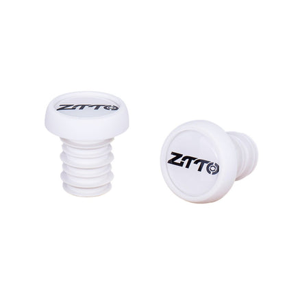 ZTTO Bicycle Silica Gel Colorful handlebar ends MTB Grips cap cover Impact protected bar Plugs