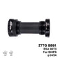 ZTTO BB91 Bicycle Bottom Bracket Sealed Bearing Thread Type 68 73 BSA68 Shell 24mm Spline Axis Wrench MTB Road Bike Waterproof