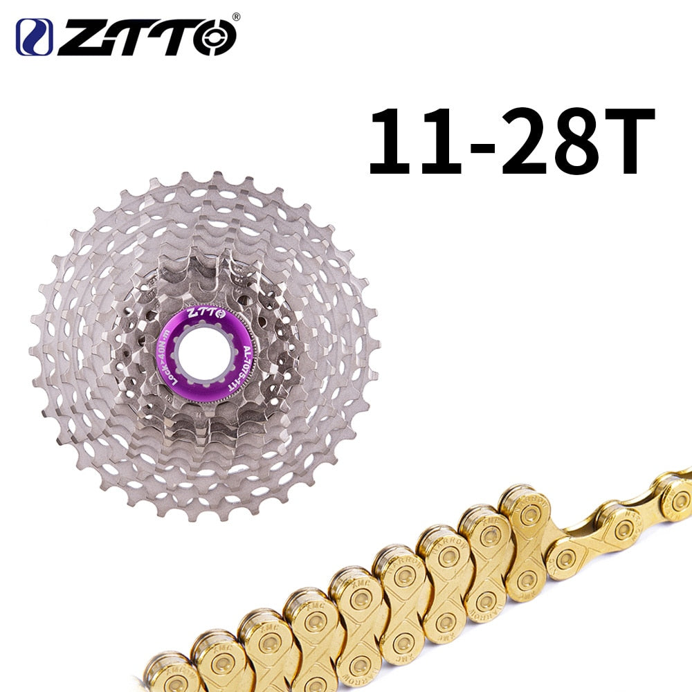 ZTTO Road Bike 11 Speed Cassette 11-28T Gravel Bicycle 11-36T 11Speed 34T UltraLight K7 11V SLR 11s 32T CNC Freewheel