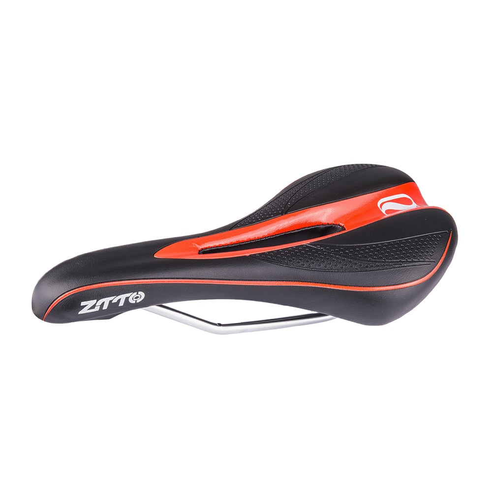 ZTTO Soft MTB Road Bike Seat Pain-Relief Thicken PU Leather Comfortable Bicycle Saddle Bicycle Parts