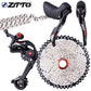 ZTTO Gravel Bike 1x11 Groupset CX Bicycle 46T 50T 11 Speed Shifter Mechanical Brake Clutch Derailleur Cassette Road Group Set