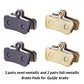 ZTTO MTB 4 Piston Disc Brake Pads For Guide G2 RSC Hydraulic brake High Quality Brake Pads Full Metallic XO Trail E9 E7 4Pairs