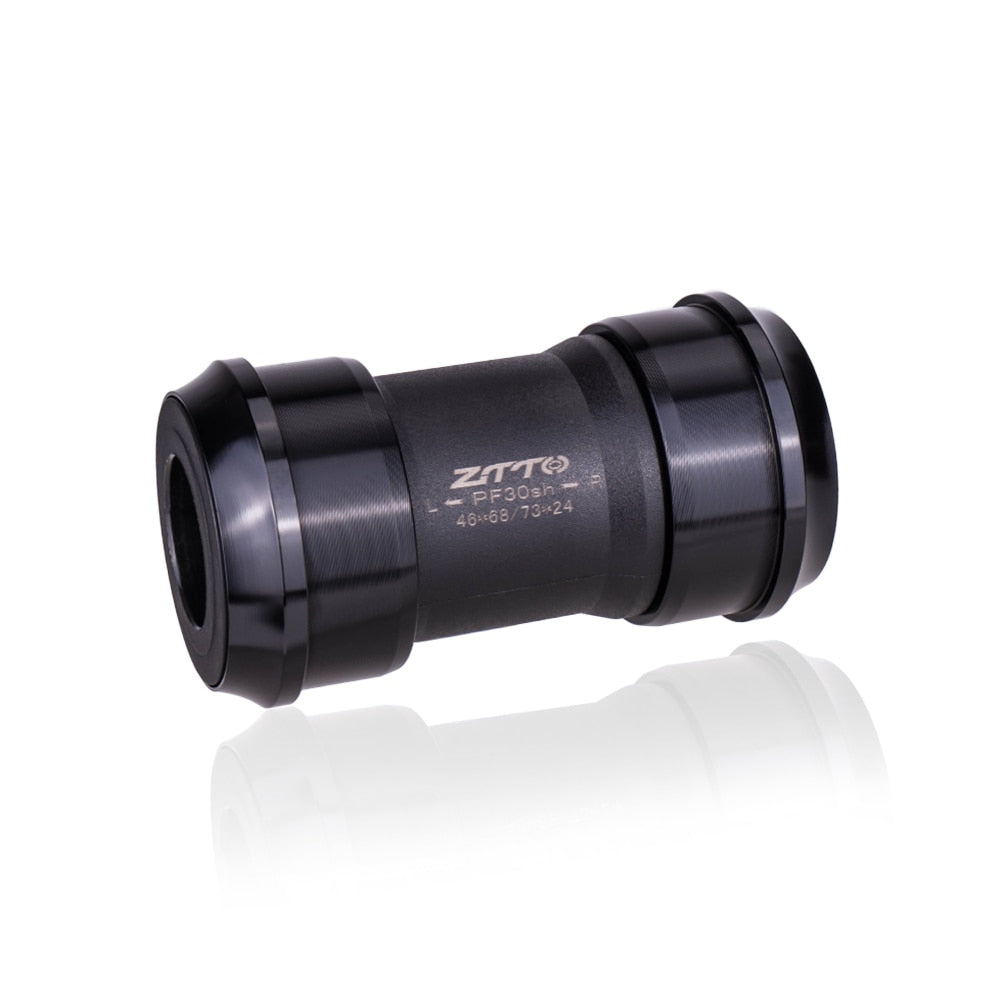 ZTTO PF30 24mm Press Fit Bottom Brackets CERAMIC Thread Lock System Bicycle 46mm For MTB Road Bike 24 Crankset Chainset