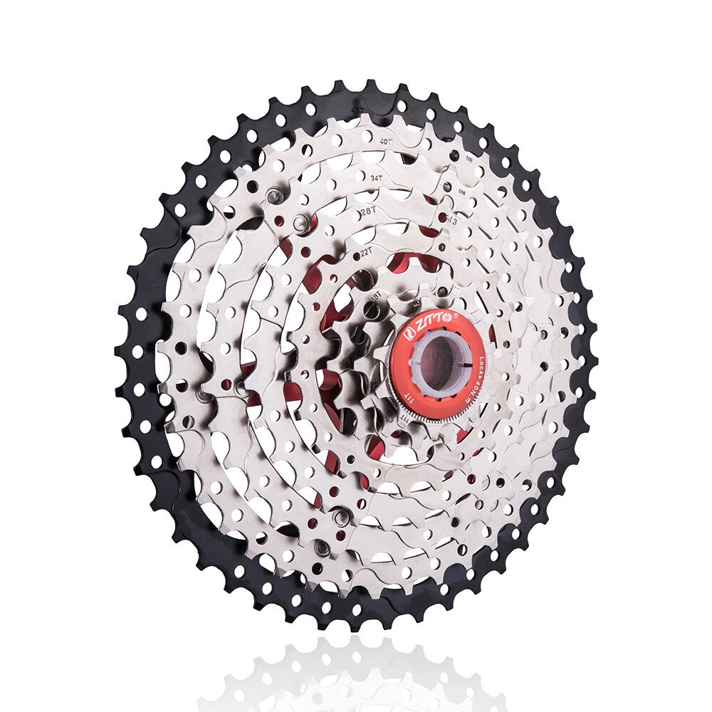 ZTTO 8s 11-46T Bicycle Cassette 8 Speed Mountain Bike Freewheel Steel  Flywheel Bicycle Parts for M310 Tx35