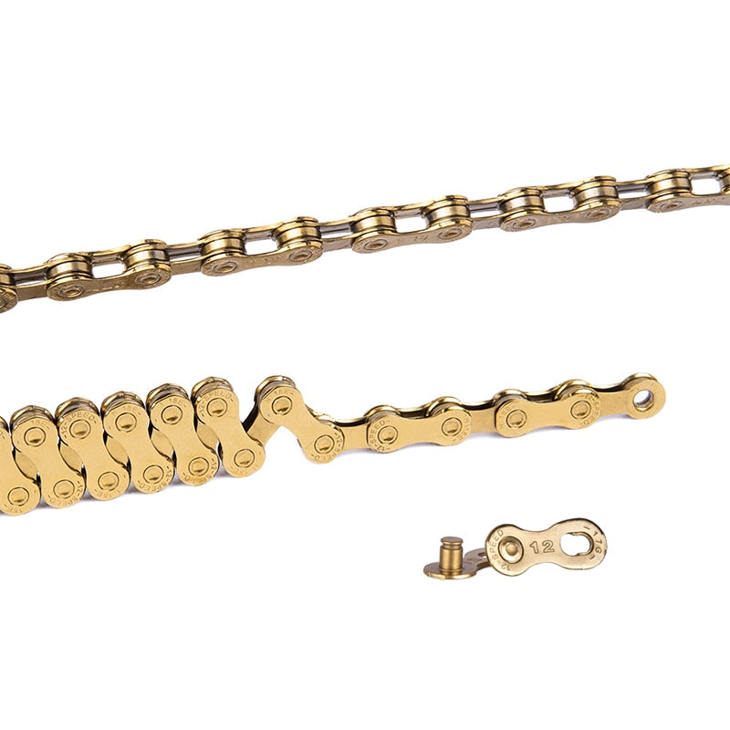 Gold bike discount chain 12 speed