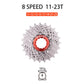ZTTO 8 Speed Road Bike MTB Cassette 11-25 11-28 11-36 11-46T Gravel 8s Bicycle Freewheel 8v 8Speed 2400 Claris TX800 Compatible