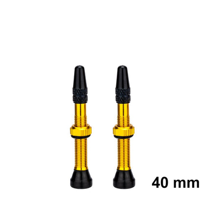 ZTTO Bicycle Tubeless Valves Stems 60mm Presta 40mm No Tubes FV With Integrated Valve Core for Road bike MTB Tire