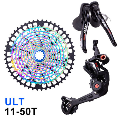 ZTTO 1x11 Speed Gravel Bike Groupset Clutch Derailleur Fit 46T 50T 11s Cassette Light Weight Bicycle Shift Brake Road Group Set