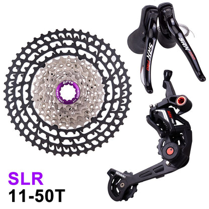 ZTTO 1x11 Speed Gravel Bike Groupset Clutch Derailleur Fit 46T 50T 11s Cassette Light Weight Bicycle Shift Brake Road Group Set