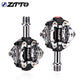 ZTTO MTB Mountain Bike Safest Clipless Pedals Self Locking XC with Cleats Click Compatible with M8000 EH500 Sealed Bearing