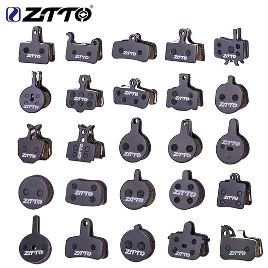 ZTTO 4Pairs MTB Semi Metal Quiet Ceramic Brake Pads Universal For M8020 Rival M6100 Apex mt200 Guide Code Force  Disc Brake