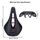 ZTTO MTB Bicycle  Ergonomic Short Nose Saddle 160mm Wide Comfort Long Trip Light Weight Thicken Soft Buffer Seat