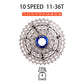 ZTTO 10 Speed 11-36T Bicycle Cassette ULT 10s Steel 10v K7 MTB Freewheel CNC for MTB Gravel Bike Ultimate XX X0 M980 M780