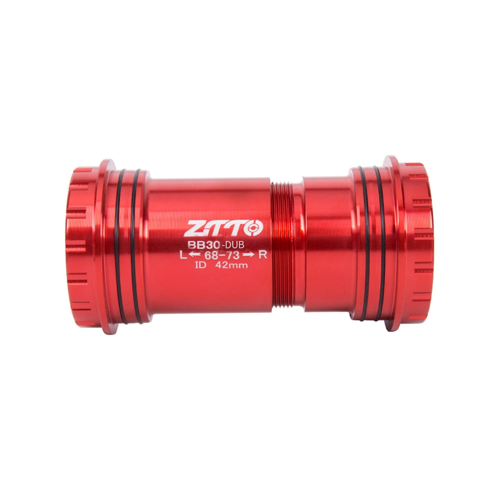 ZTTO BB30 To DUB Bicycle Thread Lock Bottom Brackets Press Fit 42mm Frame for MTB Road bike 29mm Crank BB Waterproof Center